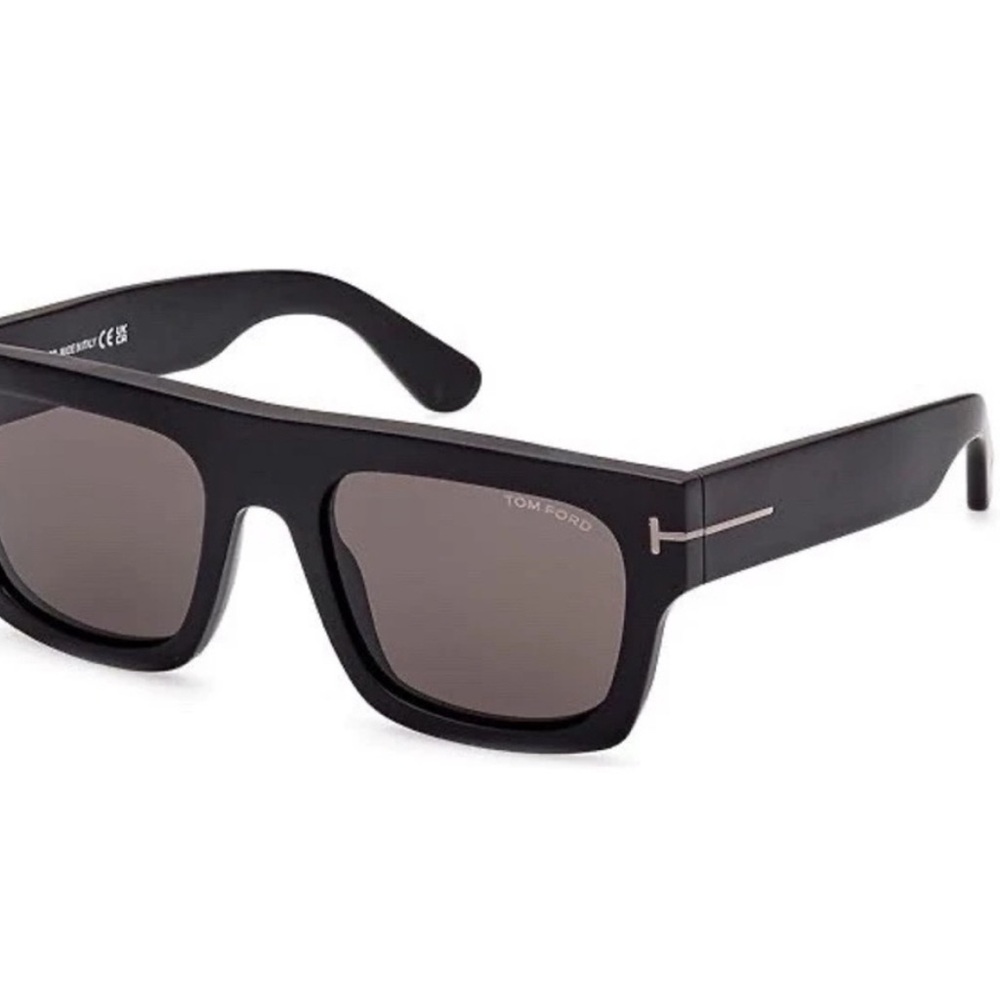 Tom Ford Fausto Black Rectangular Sunglasses - image 1